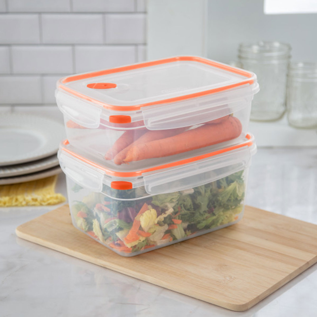 6 Container Food Storage Set (Set of 6)